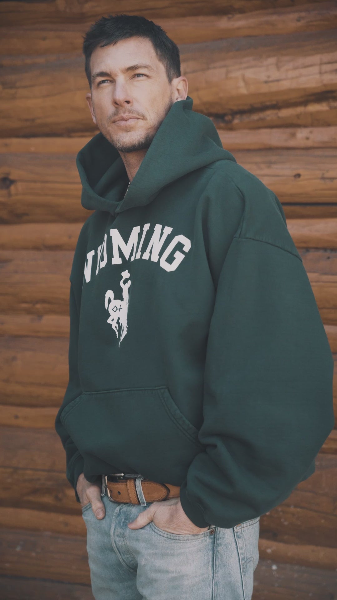 Forrest Green Wyoming | The Classic Hoodie