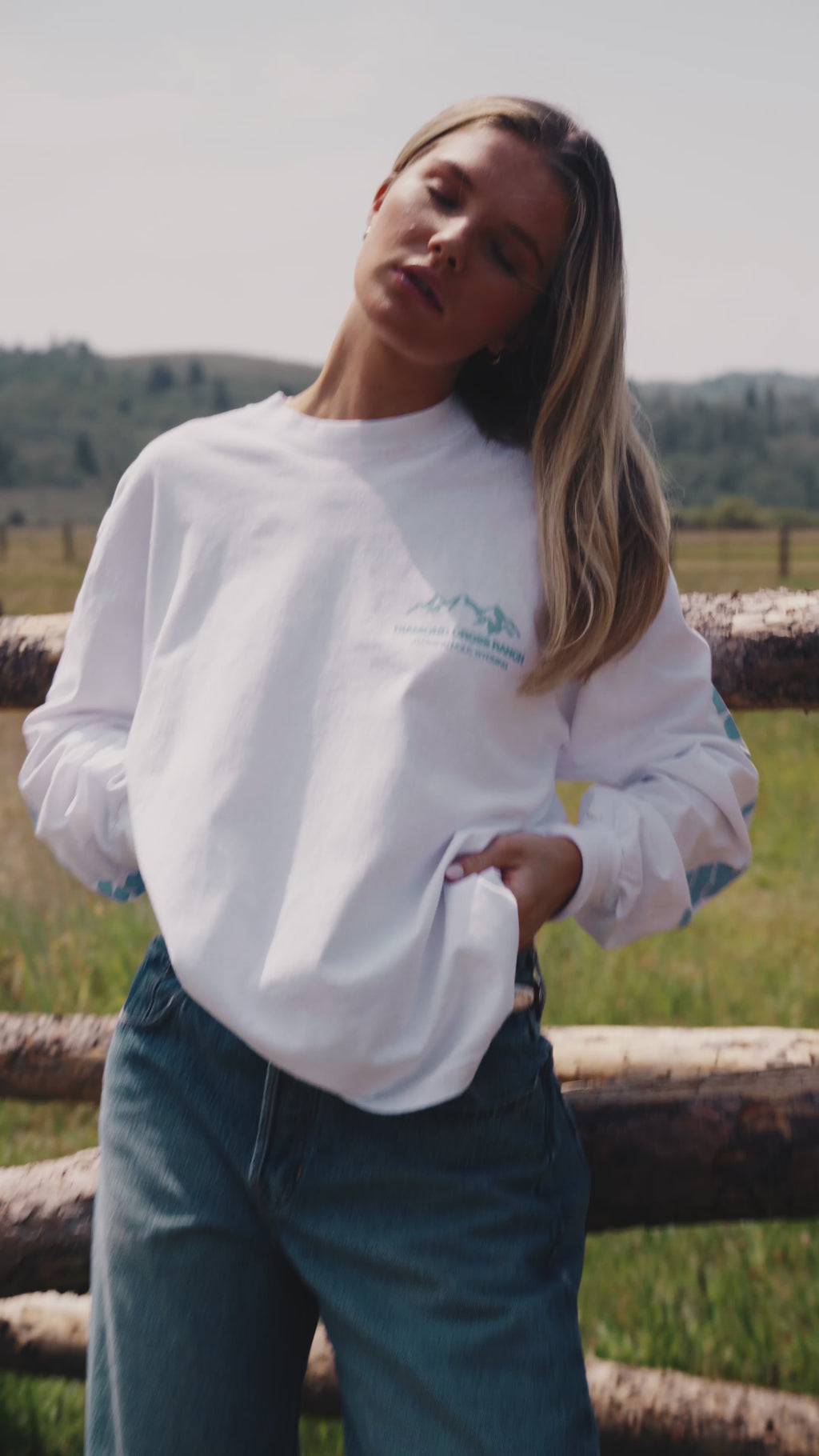 White | Trailblazer Longsleeve