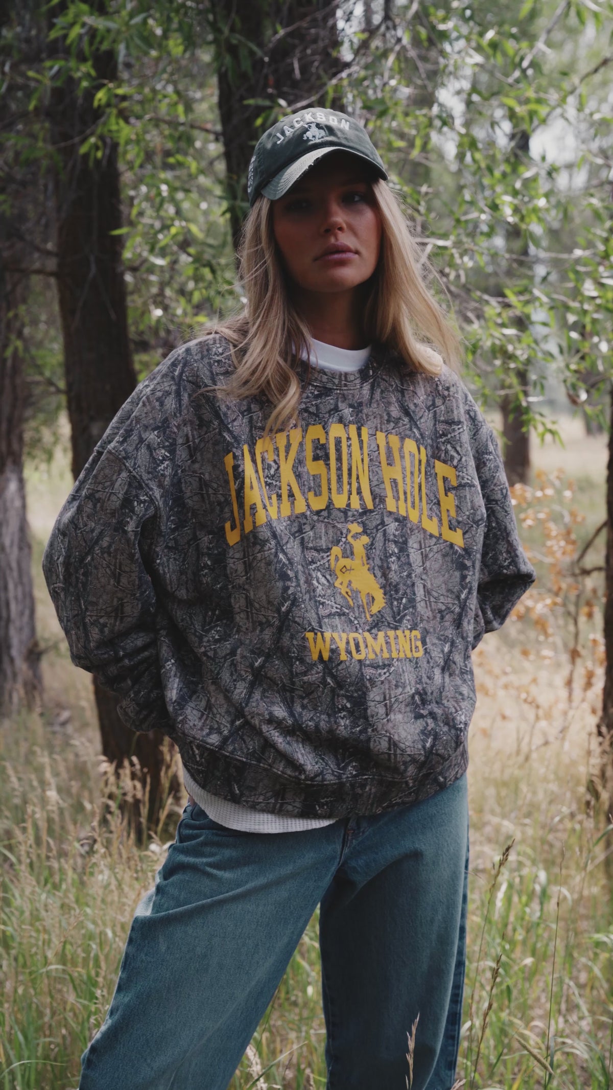 Sage Brush Camo | Classic Crewneck