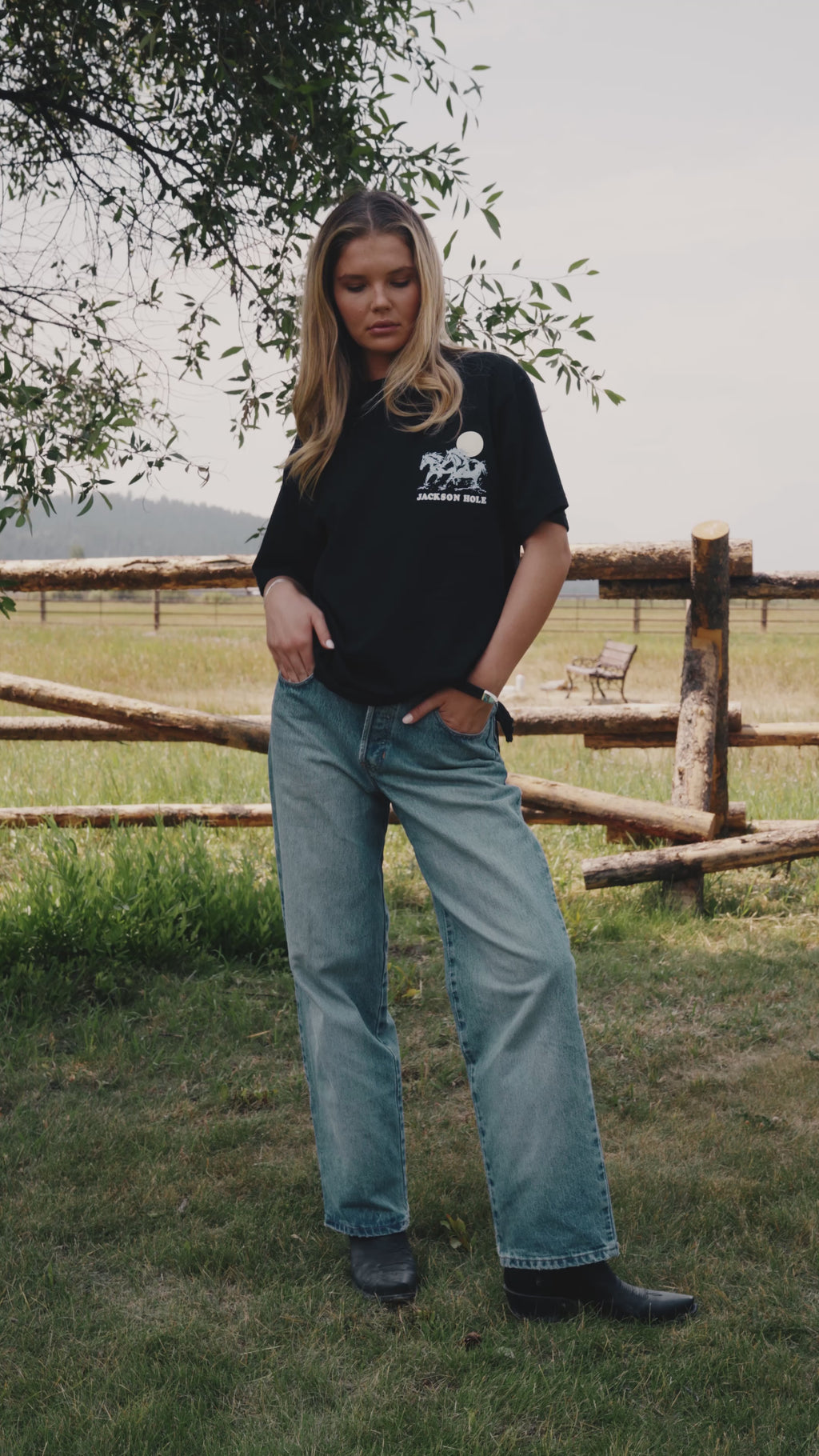 Dark Black | Jackson Wild Tee