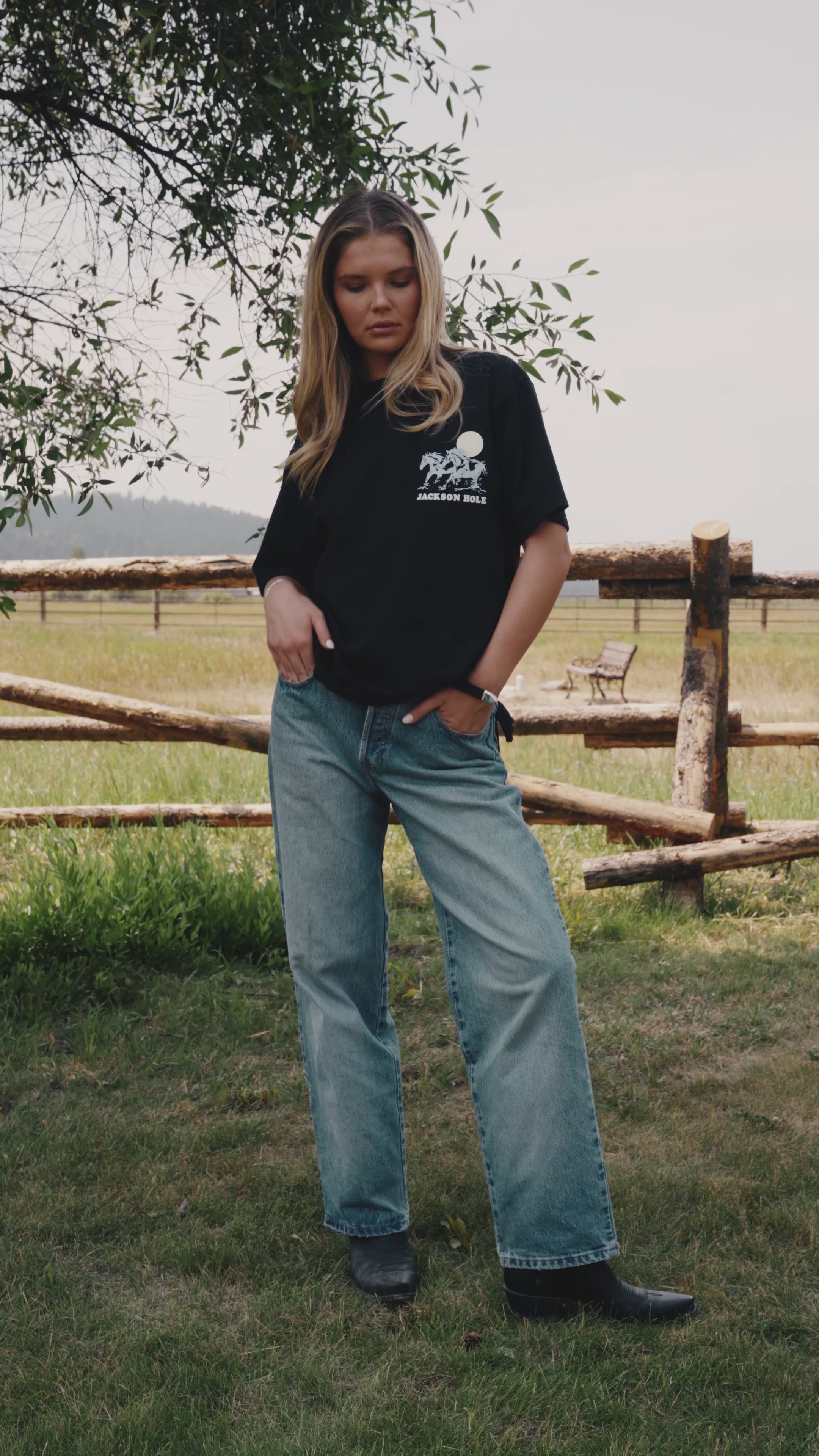 Dark Black | Jackson Wild Tee