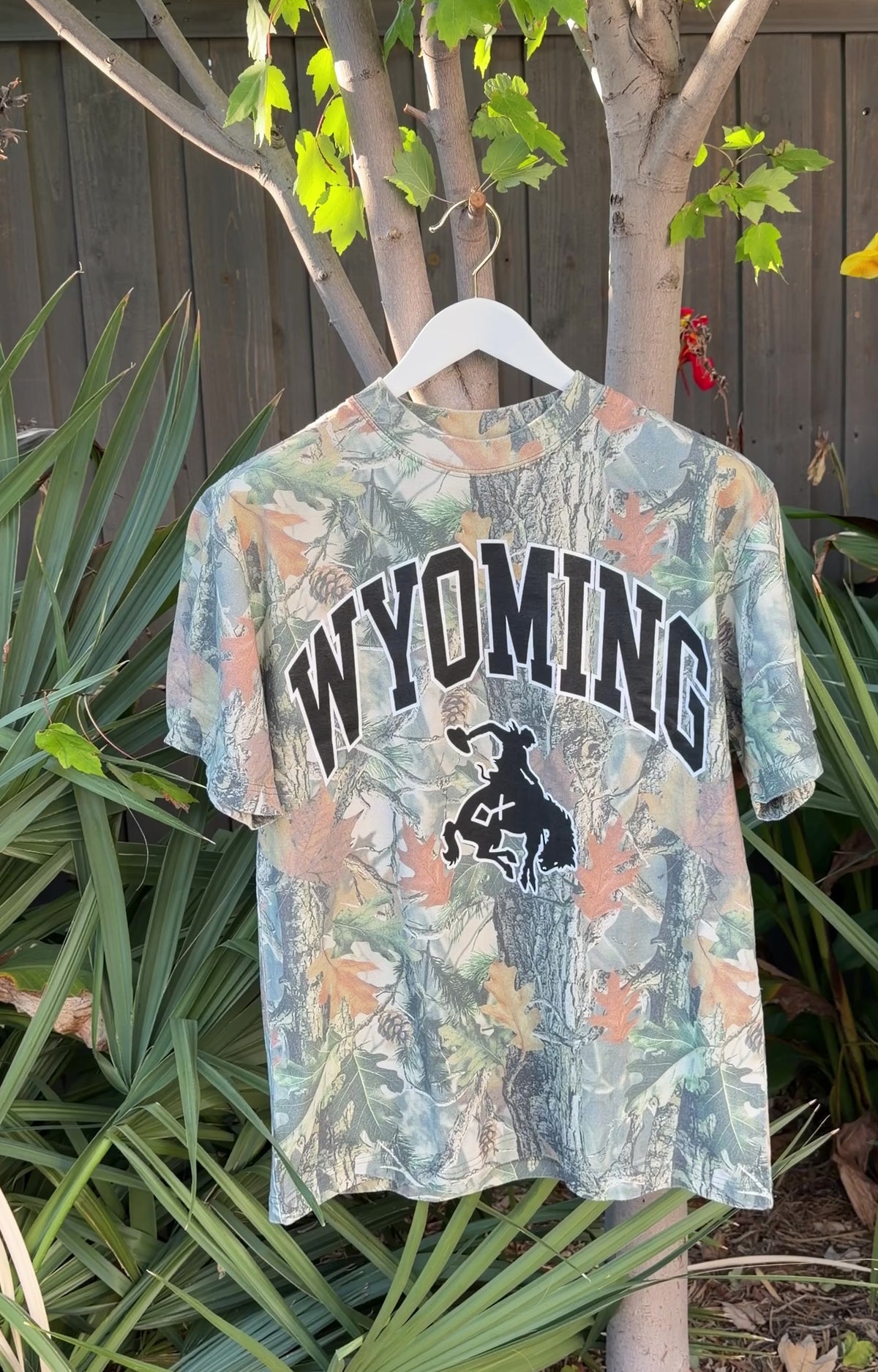 Camo WYOMING Tee