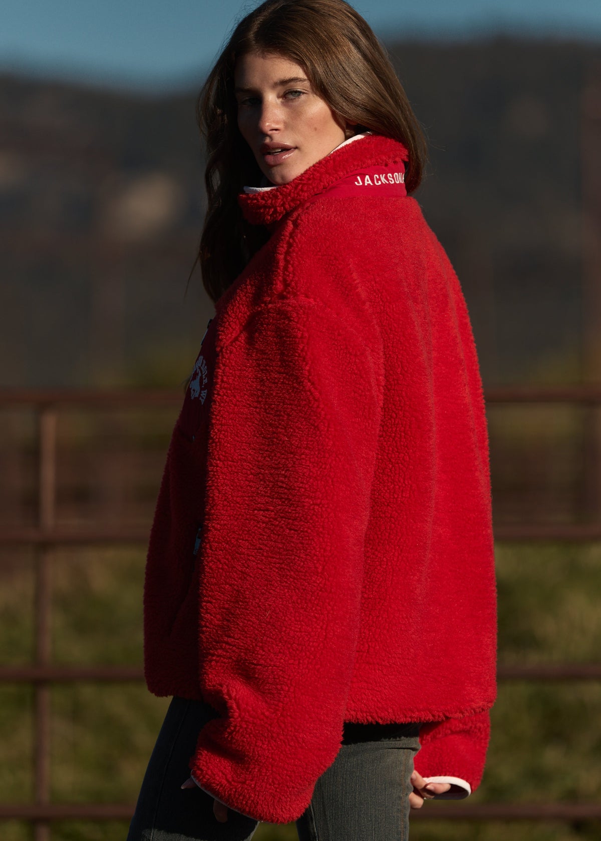 Maverick Red | Diamond Cross Classic Fleece