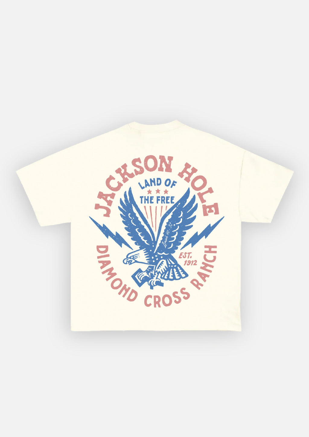 Vintage White | Diamond Cross Ranch Yellowstone White Hi Flyer T-Shirt