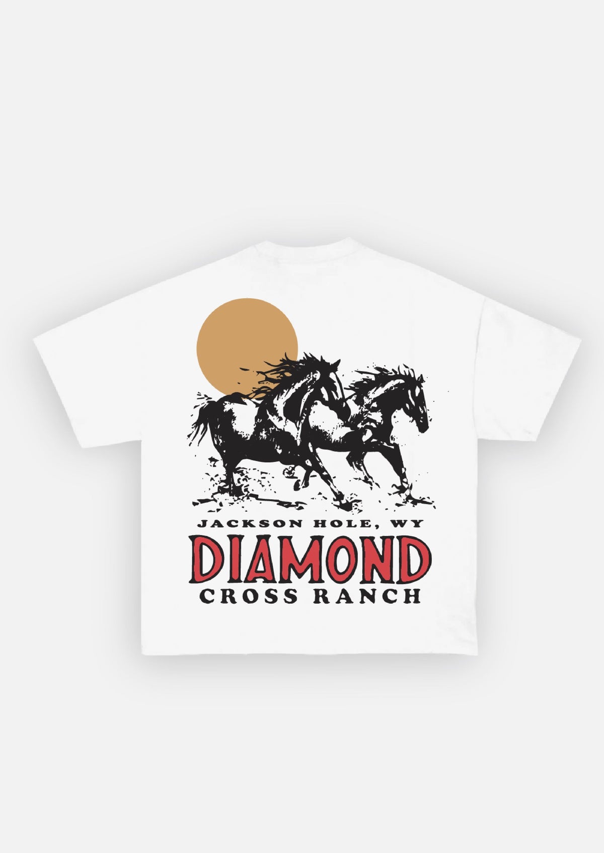 Bright White | Diamond Cross Ranch Jackson Wild White T-Shirt