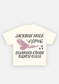 Vintage White | Diamond Cross Ranch Soarin' T-Shirt