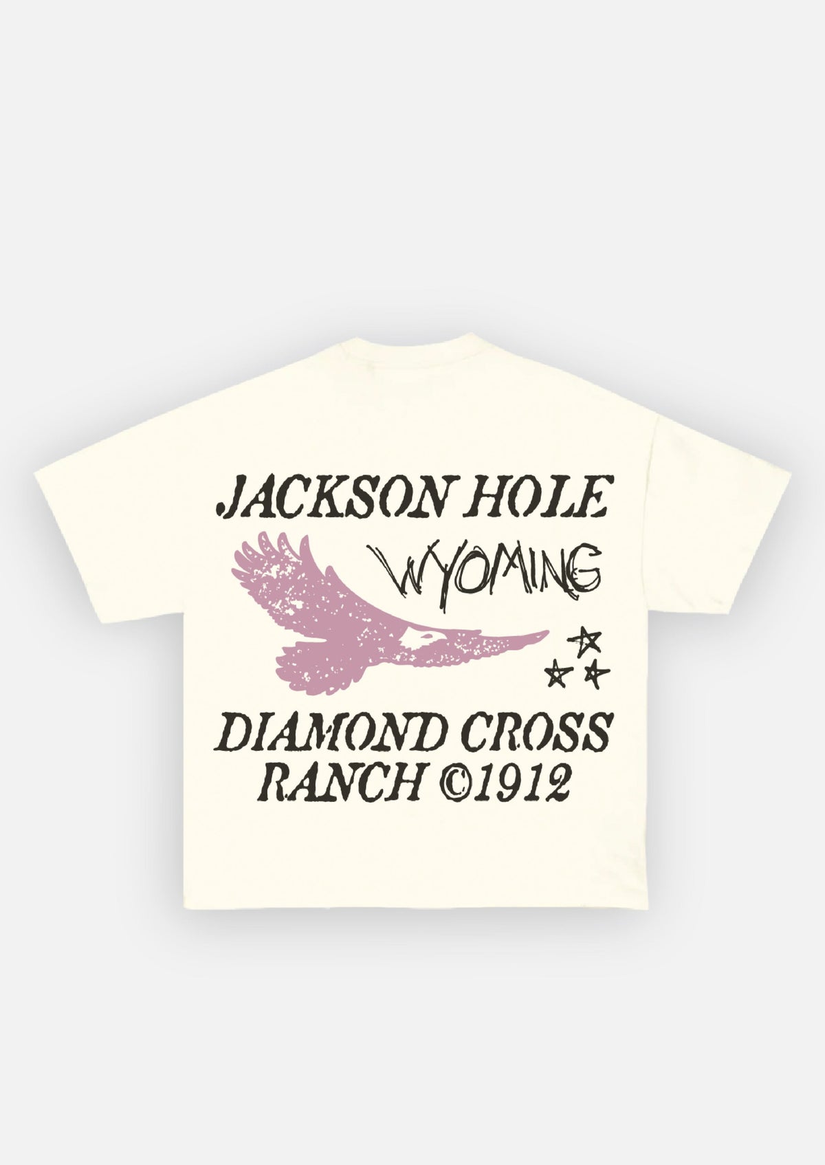 Vintage White | Diamond Cross Ranch Soarin' T-Shirt