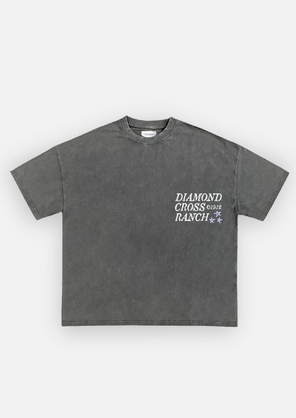 Black Distressed | Diamond Cross Ranch Soarin' T-Shirt