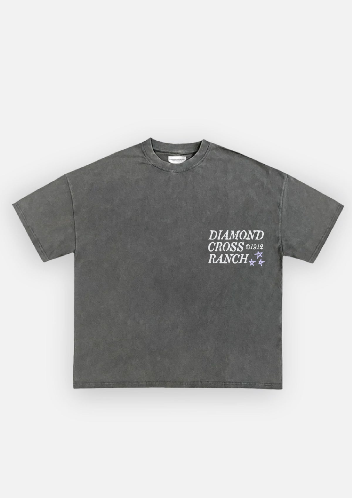 Black Distressed | Diamond Cross Ranch Soarin' T-Shirt